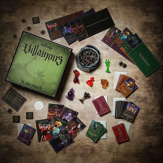 Ravensburger  Disney Villainous, Gioco Di Strategia, Gioco Da Tavolo 2-4 Giocatori, 12+ Anni - 4