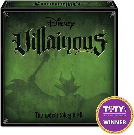 Ravensburger  Disney Villainous, Gioco Di Strategia, Gioco Da Tavolo 2-4 Giocatori, 12+ Anni - 13