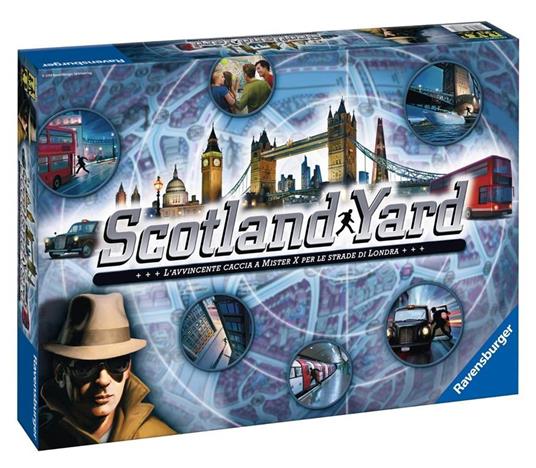 Ravensburger  Scotland Yard, Gioco Da Tavolo, Da 2 a 6 Giocatori, 8+ Anni - 101