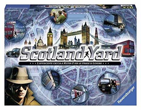 Ravensburger  Scotland Yard, Gioco Da Tavolo, Da 2 a 6 Giocatori, 8+ Anni - 119