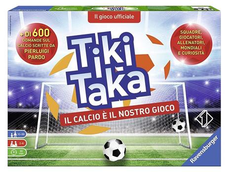 Ravensburger - Tiki Taka Il Calcio, Gioco di Società, 2-6 giocatori, 10+ Anni - 27