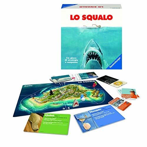 Ravensburger - Lo Squalo, Gioco per Tutta la Famiglia, Gioco di Strategia, 2-4 Giocatori, 12+ Anni - 9