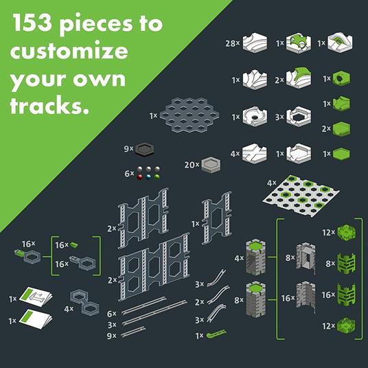 Ravensburger Gravitrax Starter Set Pro, Gioco Innovativo Ed Educativo Stem,  8+ Anni - Ravensburger - GraviTrax - Biglie - Giocattoli
