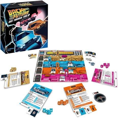 Ravensburger - Back To The Future Versione Italiana - Gioco Da Tavolo Strategico, 2-4 giocatori, 10+ Anni - 5