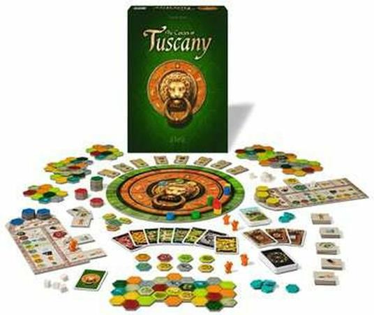 Ravensburger - Alea The Castles of Tuscany, Versione Italiana, Gioco di Strategia, 2-4 Giocatori, 10+ Anni - 3