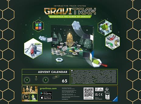 Ravensburger Gravitrax Calendario dell'Avvento, Gioco Innovativo Ed Educativo Stem, 8+ Anni, Accessorio - 2