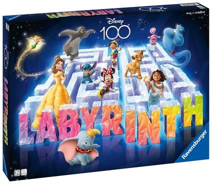 Ravensburger – Labirinto Magico Disney 100th Anniversary Labyrinth, Gioco  Da Tavolo, Da 2 a 4 Giocatori, 7+ Anni - Ravensburger - Labirinto Family -  Giochi di ruolo e strategia - Giocattoli | IBS