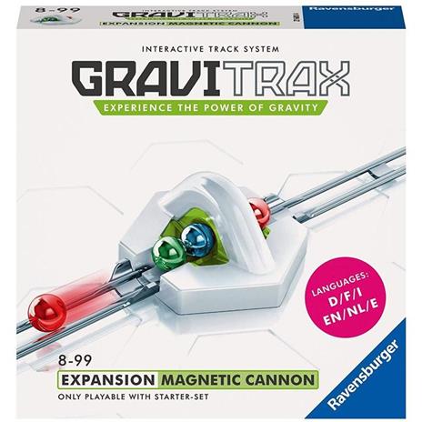 Ravensburger Gravitrax Magnetic Cannon - Cannone magnetico, Gioco Innovativo Ed Educativo Stem, 8+ Anni, Accessorio - 3