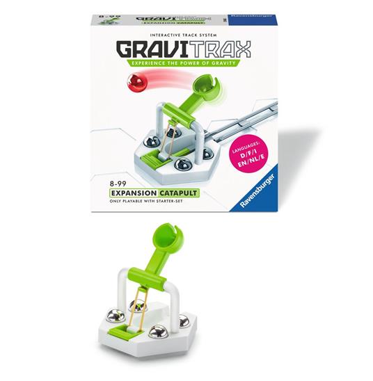 Ravensburger Gravitrax Catapult - Catapulta, Gioco Innovativo Ed Educativo Stem, 8+ Anni, Accessorio - 9