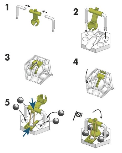 Ravensburger Gravitrax Catapult - Catapulta, Gioco Innovativo Ed Educativo Stem, 8+ Anni, Accessorio - 10