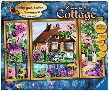 Malen nach Zahlen. Zauberhaftes Cottage