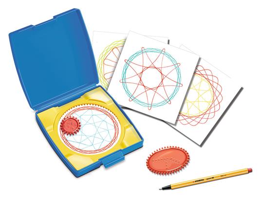 Ravensburger - Mini Spiral Designer blu, Gioco Creativo per Disegnare, Bambini 6-12 Anni - 3