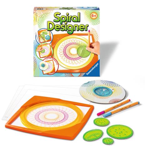 Ravensburger - Midi Spiral Designer, Gioco Creativo per Disegnare, Bambini 6-12 Anni