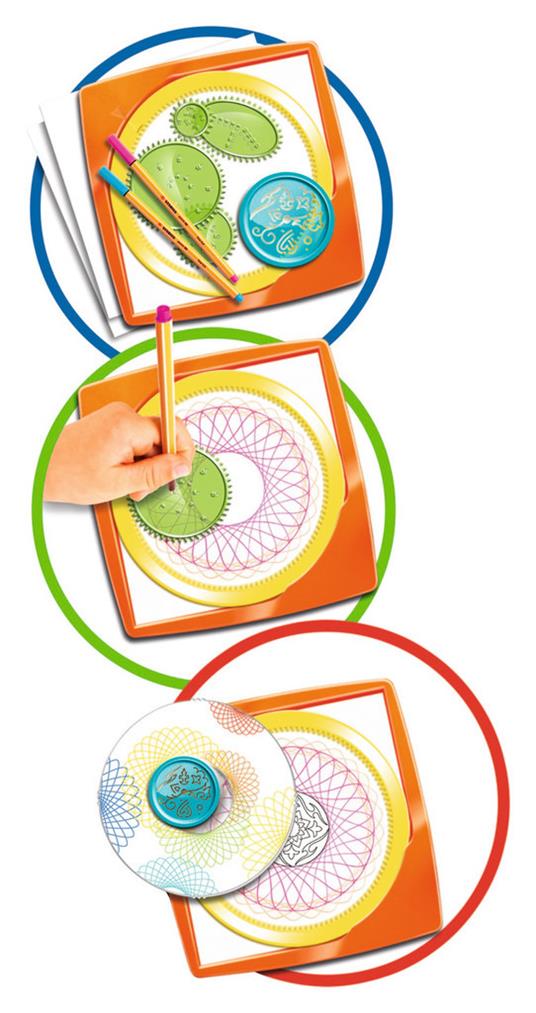 Ravensburger - Midi Spiral Designer, Gioco Creativo per Disegnare, Bambini 6-12 Anni - 3