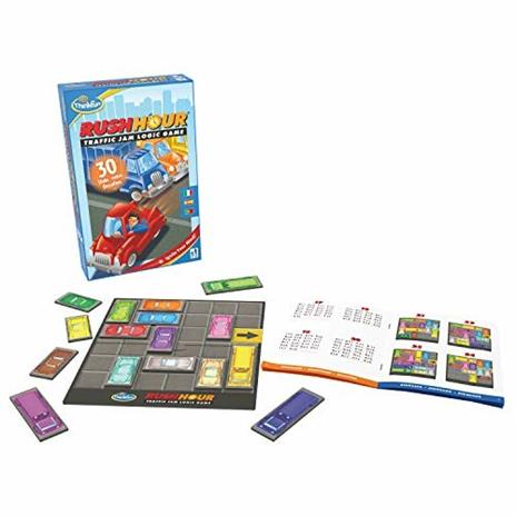 ThinkFun - Rush Hour Travel, Gioco di Logica per Bambini Età 8+ Anni - 2