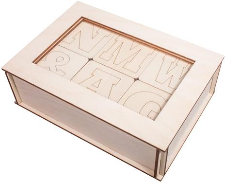 62828000 Lettere Legno, Fsc100% - 2