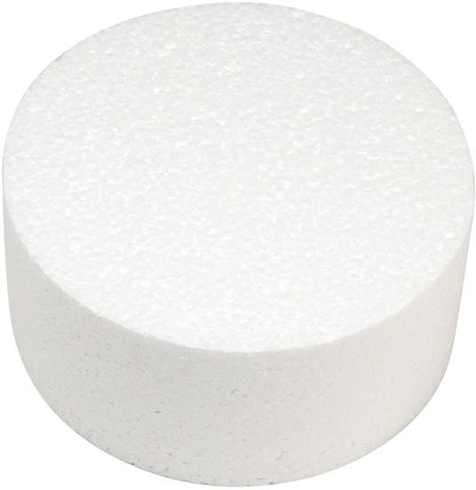 Rayher 3000400 - Disco in polistirolo, Ideale come supporto per torte, Bianco, Diametro 15 cm, Altezza 7 cm - 2