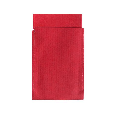 Sacchetto di carta decorativo - Regalo - Dolci - Rosso - 6 x 4,5 cm