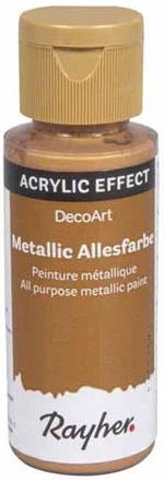 Pittura acrilica metallizzata multiuso 59 ml - Oro arancione