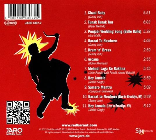 Chaal Baby - CD Audio di Red Baraat - 2