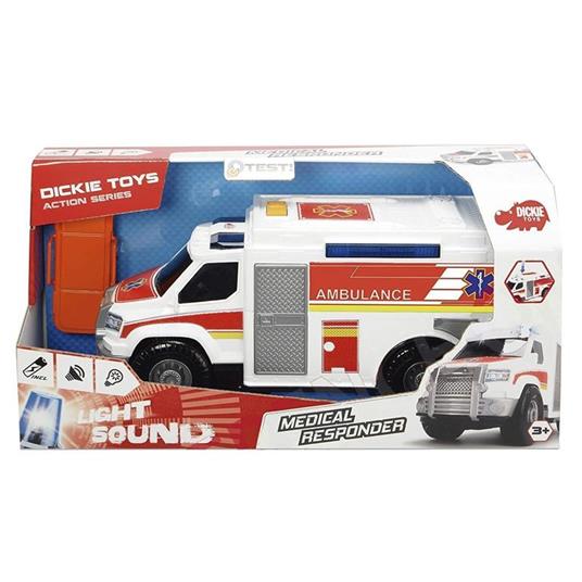 Dickie Toys. Action Series. Ambulanza Cm.30 Luci E Suoni - 18