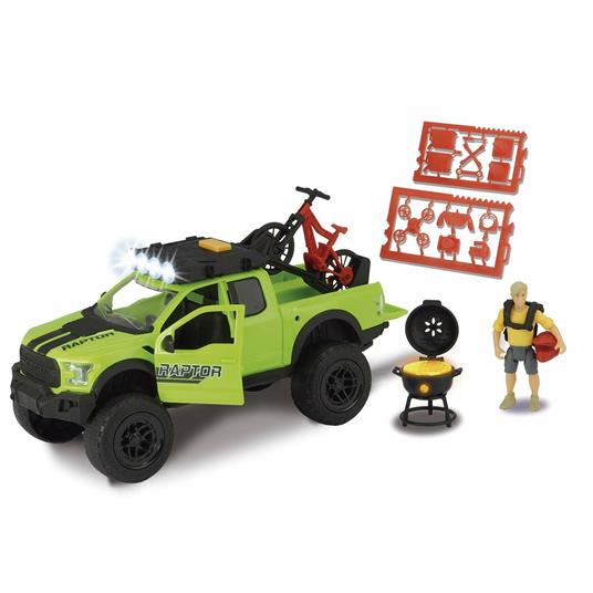 Dickie Toys. Playlife. Bike Set Con Ford Raptor 1:24 - 19