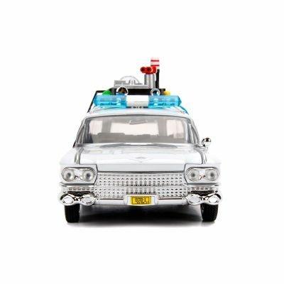 Ghostbusters. Ecto-1 In Scala 1.24 Die-Cast, Funzionamento A Ruota Libera, Parti Apribili - 16