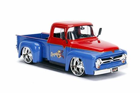 Dc Comics Super Girl 1956 Ford F100 In Scala 124 Die-Cast Con Personaggio - 2