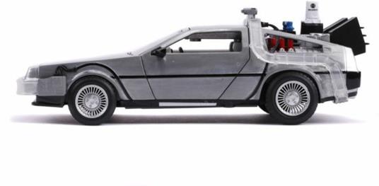 Jada TOYS Time Machine Ritorno al Futuro 2 in scala 1:24 con luci die cast, + 8 anni, 253255021 - 2