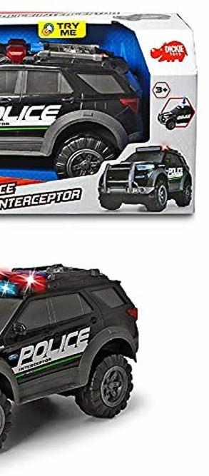 Dickie Toys City Heroes -Ford Police Interceptor Cm. 30 Con Luci E Suoni - 3