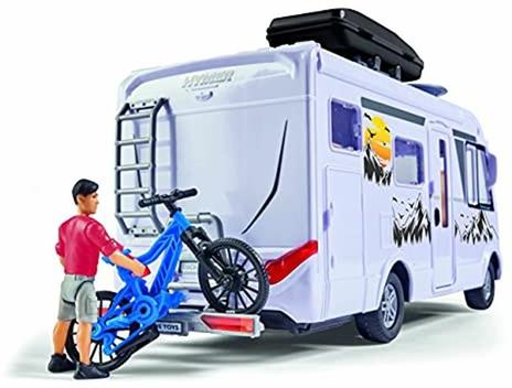 Dickie Toys Camper Set Con Camper Hymer In Scala 1 24, Personaggio E Accessori Per Il Campeggio - 4