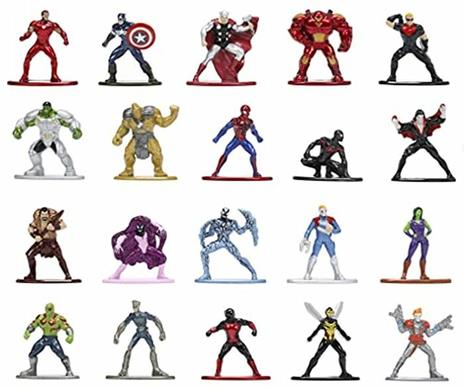 Marvel Gift Pack Da Collezione Con 20 Personaggi In Die Cast 4 Cm - 2