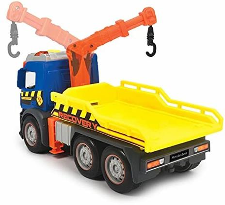 Mercedes Action Truck Carroattrezzi Cm. 26 Con Luci E Suoni - 4