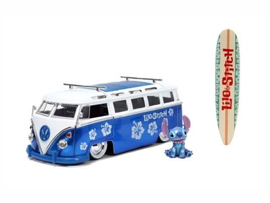 Lilo & Stitch Van in scala 1:24, funzionamento a ruota libera
