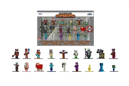 Minecraft Giftpack da collezione 18 personaggi in die cast cm.4 Wave 7