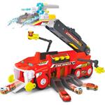 Fire Tanker Cm 55 Luci & Suoni + 2 Auto Die Cast