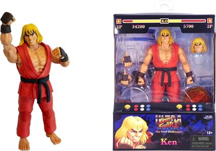 Street Fighter II Ken Personaggio Cm 15 (253252029)