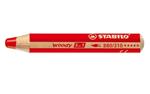 Matita colorata Multi-Funzione - STABILO woody 3 in 1 - Rosso