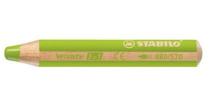 Matita colorata Multi-Funzione - STABILO woody 3 in 1 - Verde Foglia