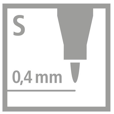 Marcatore - STABILO OHPen universal Permanente - Tratto Superfine (0,4 mm) - Verde - 9
