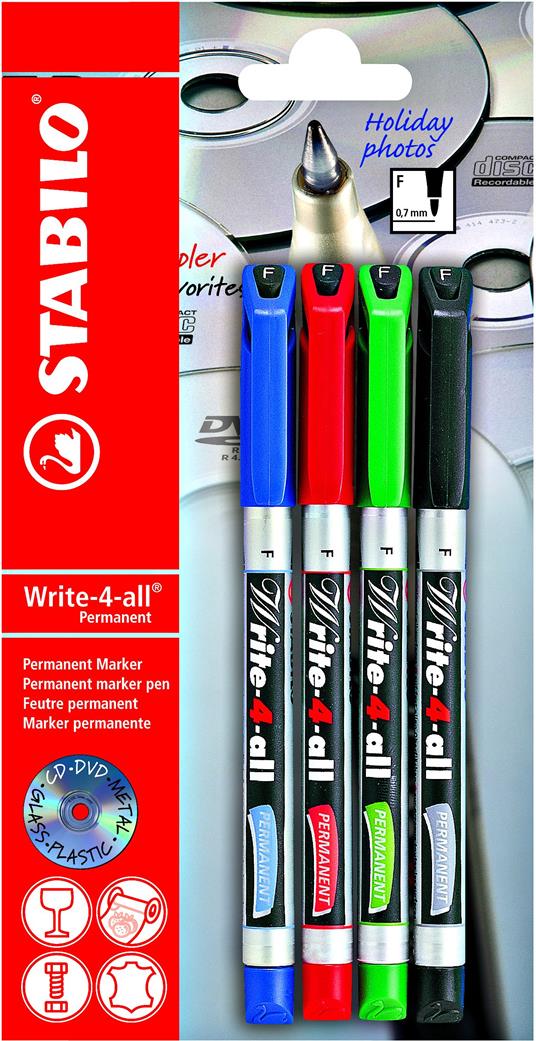 STABILO 4 marcatori color Write-4-all 4 colori - 2