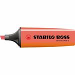 Evidenziatore STABILO BOSS Original Rosso