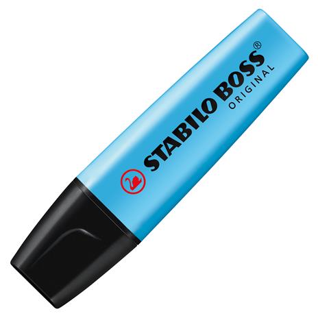 Evidenziatore - STABILO BOSS ORIGINAL - Azzurro - 2