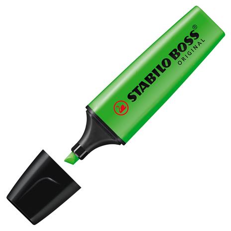 Evidenziatore - STABILO BOSS ORIGINAL - Verde - 8