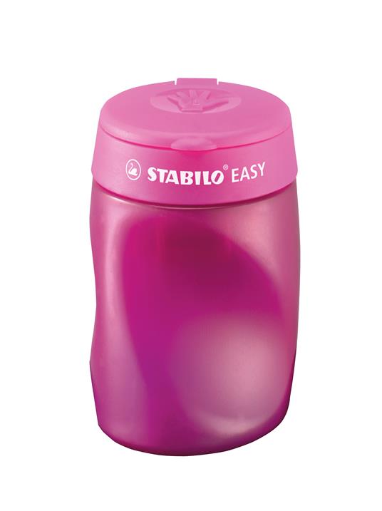 Temperamatite Ergonomico - STABILO EASYtemperino per Mancini - Rosa -  STABILO - Cartoleria e scuola