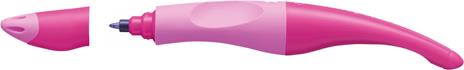 Penna Roller Ergonomica - STABILO EASYoriginal per Mancini in Rosa - Cartuccia Blu inclusa - 2