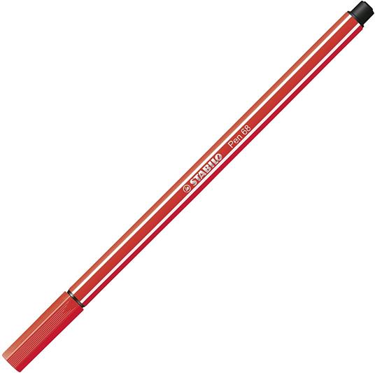 Pennarello Premium - STABILO Pen 68 - Astuccio in Cartone da 30 - Colori  assortiti - STABILO - Cartoleria e scuola