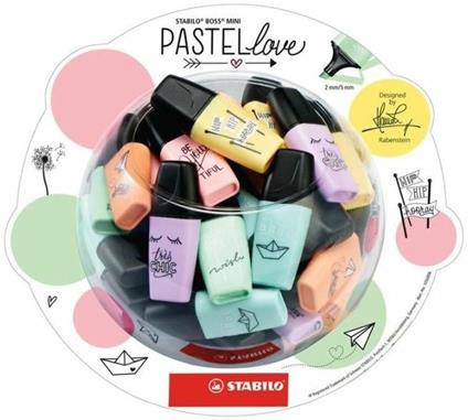 STABILO Boss Mini Pastellove evidenziatore 50 pezzo(i) Multicolore