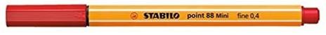 Fineliner - STABILO point 88 Mini - #mySTABILOdesign - Pack da 12 - con 12 colori assortiti - 2