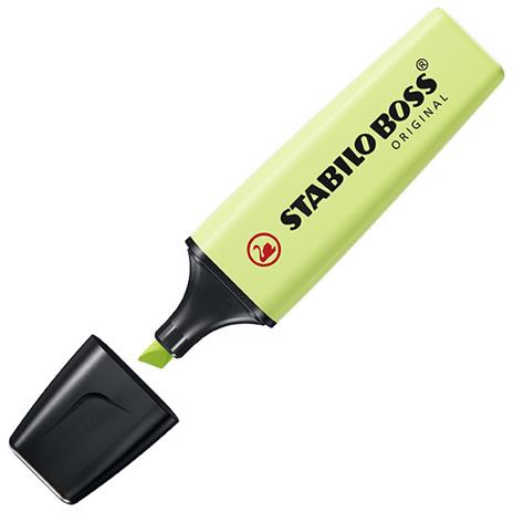 Evidenziatore - STABILO BOSS ORIGINAL Pastel - Lime - 5